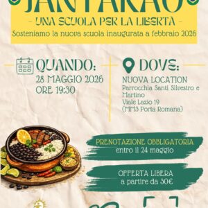 CENA SOLIDALE 28/05/2026
